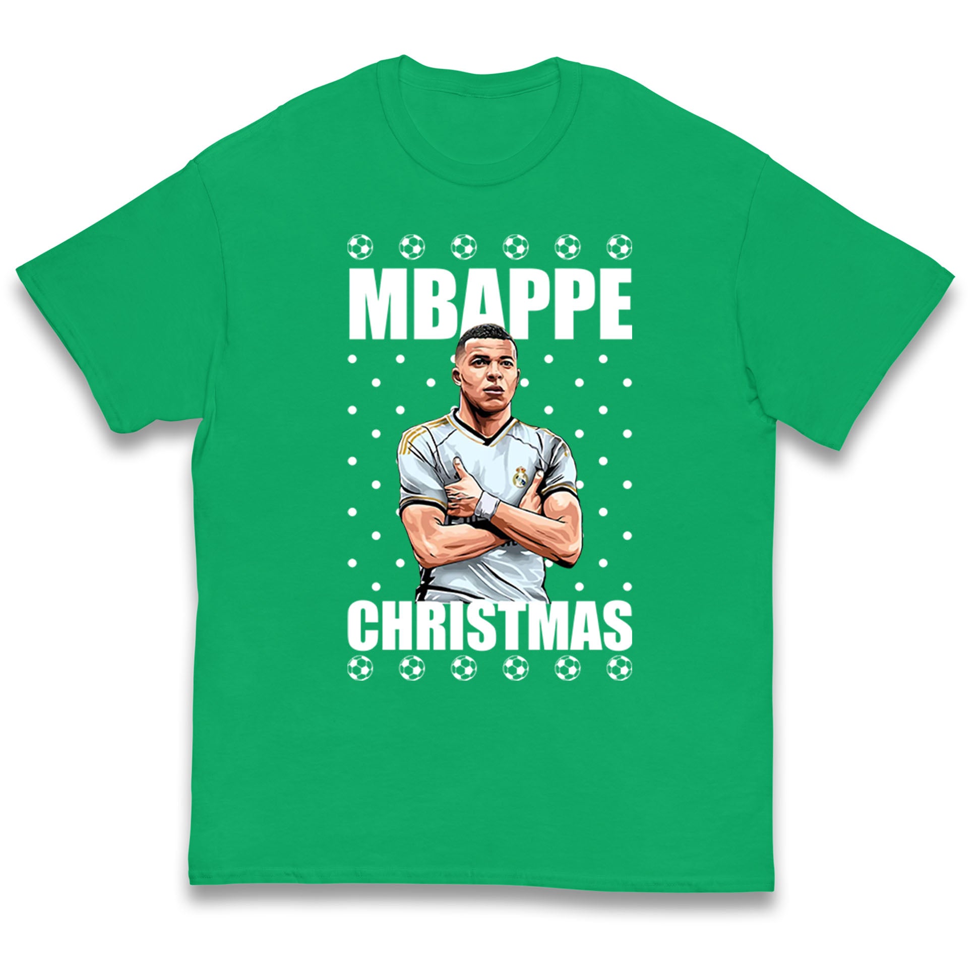 kylian mbappe christmas t shirt