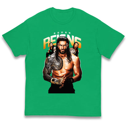 Roman Reigns Bootleg Kids T Shirt