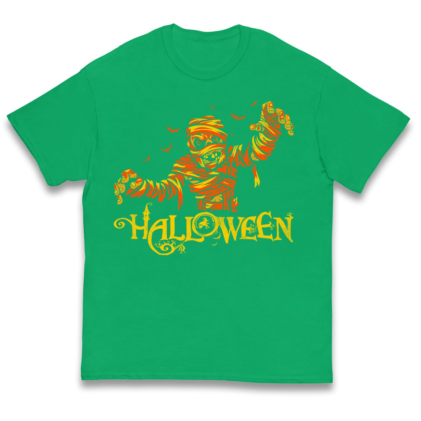 Scary Mummy Halloween T Shirt
