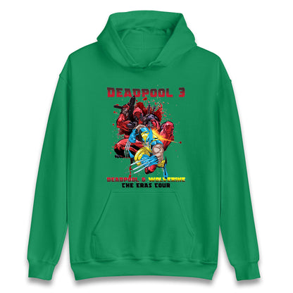 Deadpool and Wolverine The eras Tour Unisex Hoodie