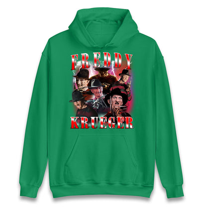 Freddy Krueger Scary Halloween Bootleg Unisex Hoodie