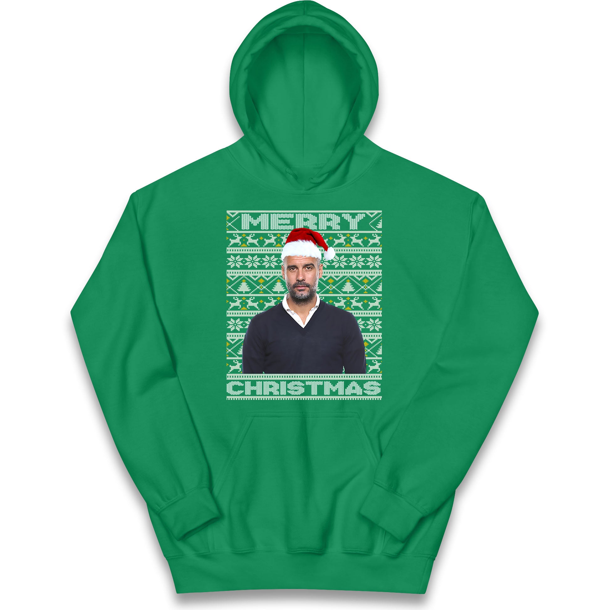 pep guardiola christmas hoodie