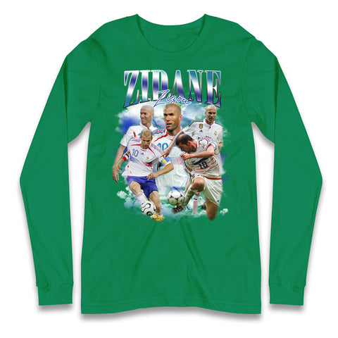 Zinedine Zidane Long Sleeve T Shirt