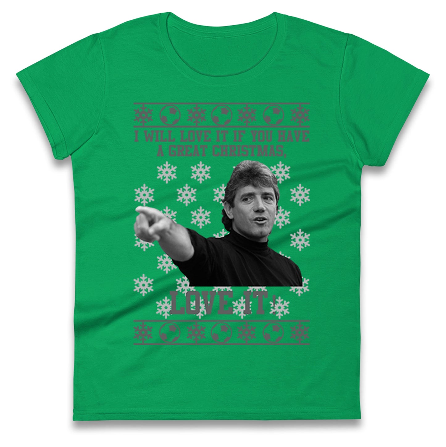 Kevin Keegan Christmas Kids T Shirt