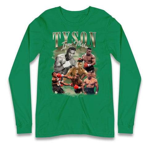 Mike Tyson Bootleg Long Sleeve T Shirt