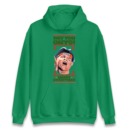 Merry Christmas Sloth The Goonies Unisex Hoodie