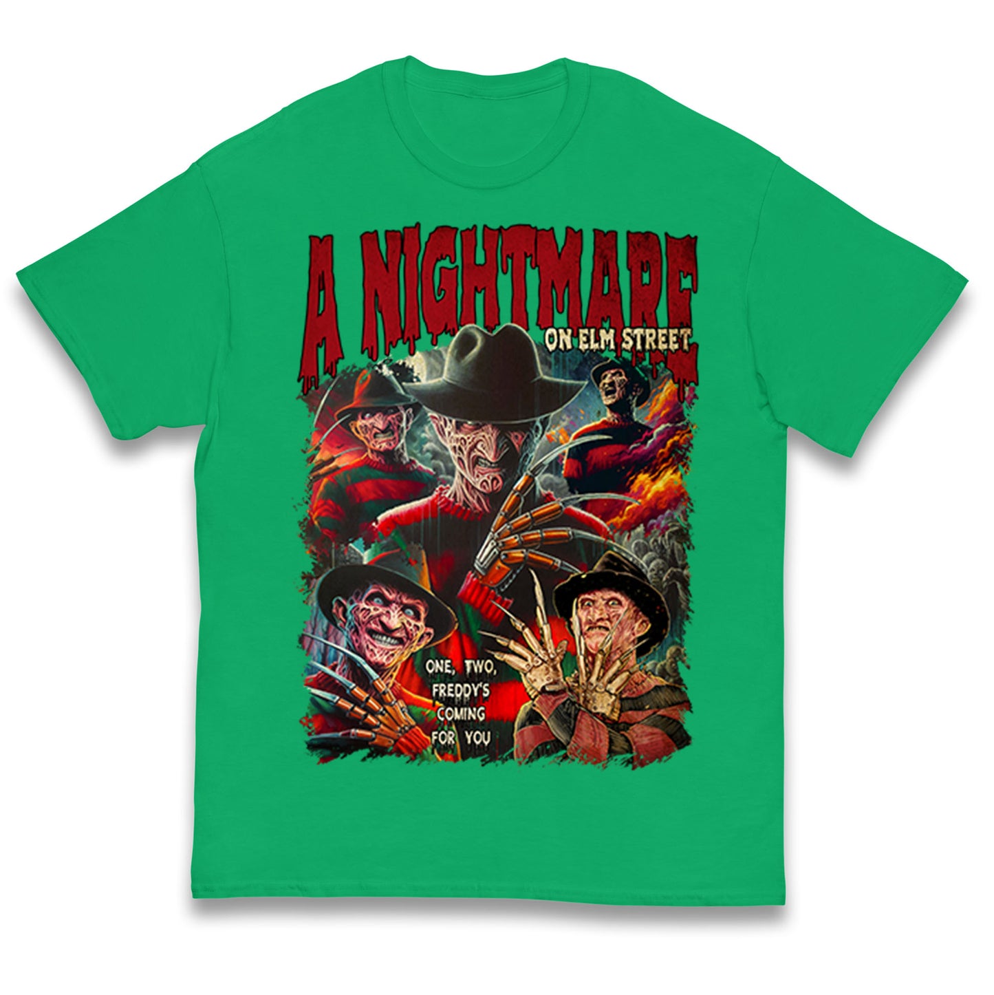 Freddy Krueger Bootleg Halloween Kids T Shirt