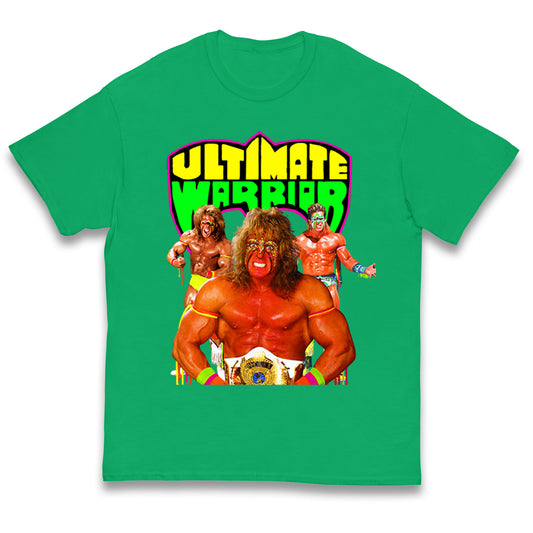 The Ultimate Warrior wwe Bootleg Kids T Shirt