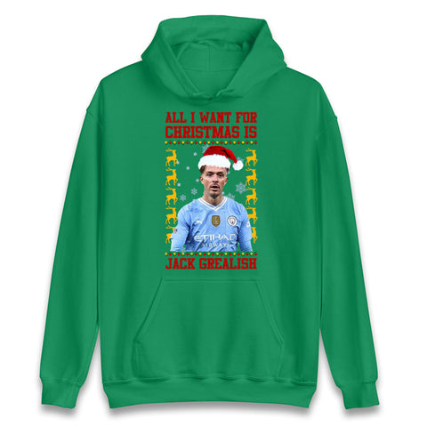 Jack Grealish Christmas Unisex Hoodie