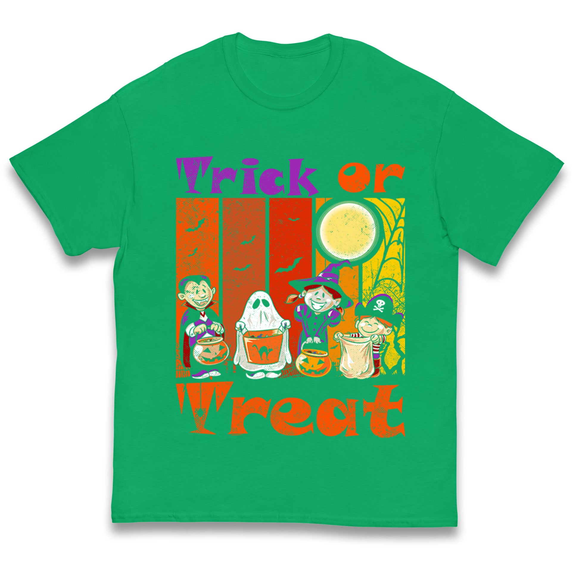 Scary Vampire Trick Or Treat Halloween T Shirt
