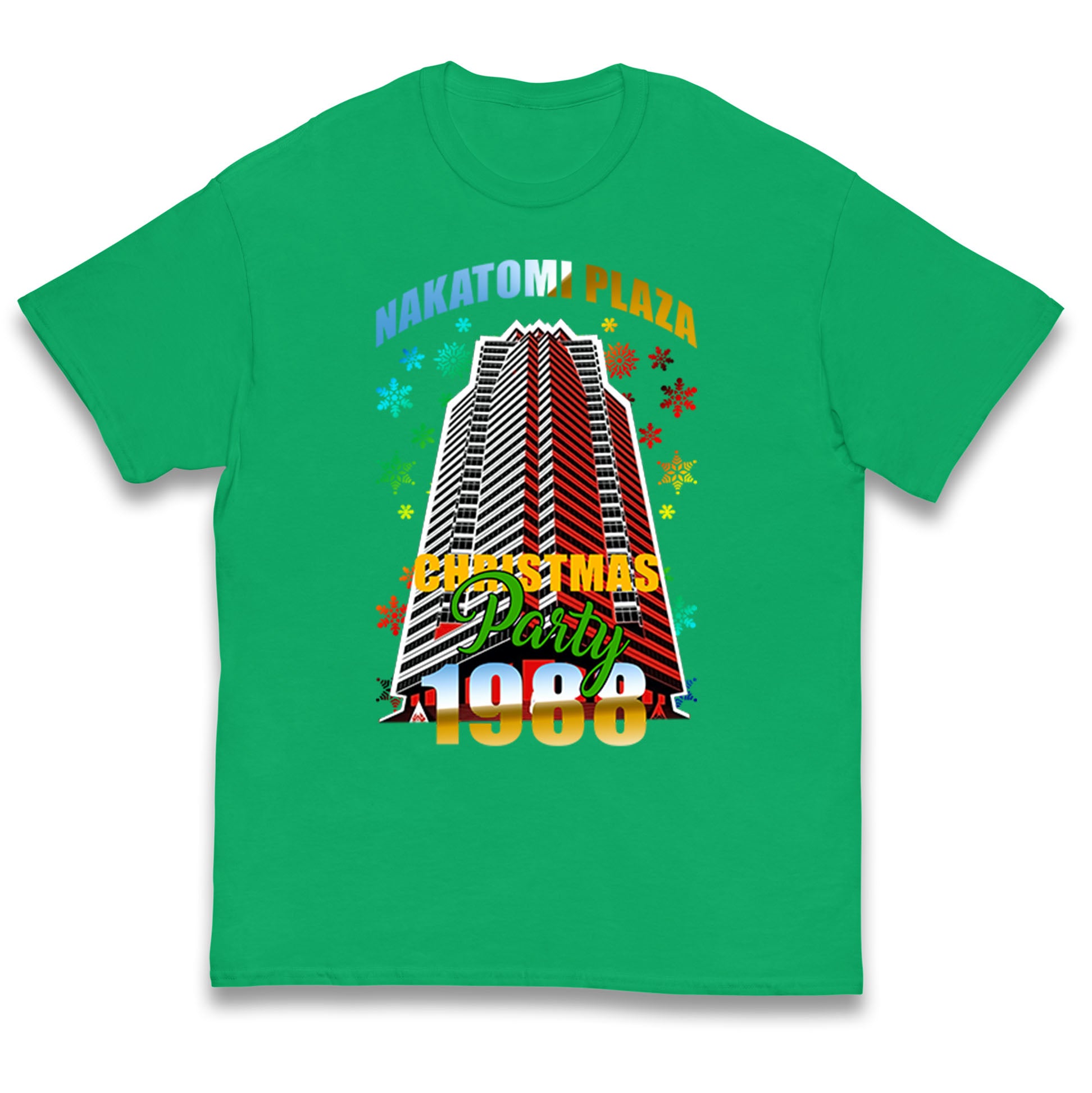 nakatomi plaza christmas t shirt