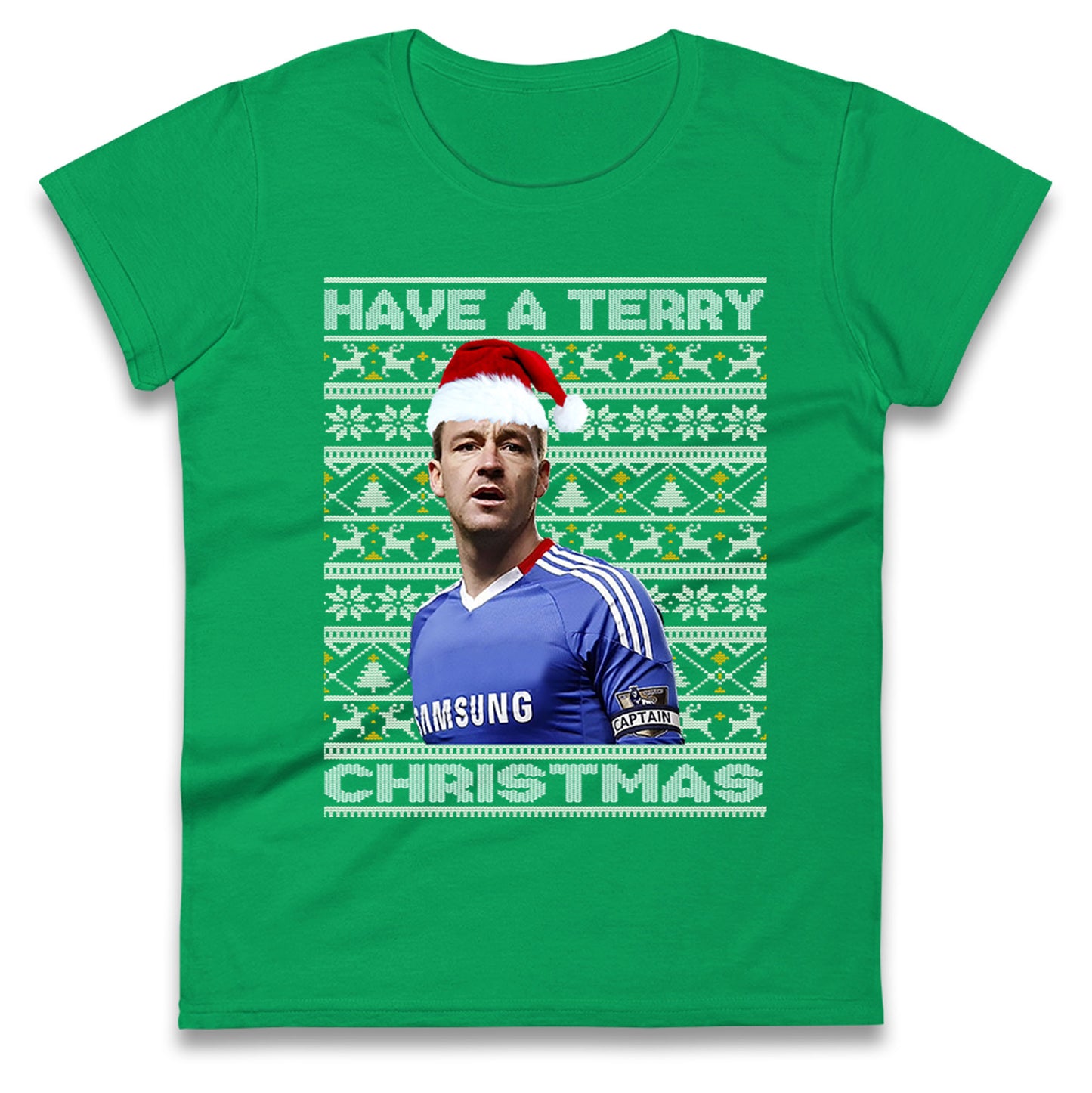 john terry christmas womens t shirt