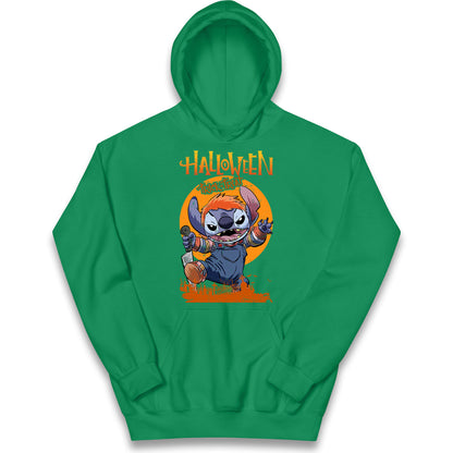 Lilo And Stitch Halloween Kids Hoodie