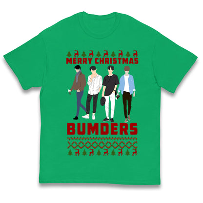 Merry Christmas Bumders The Inbetweeners Kids T Shirt