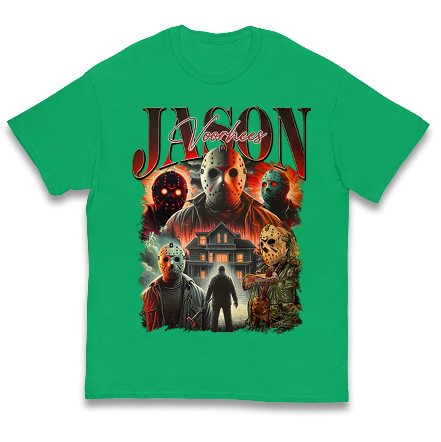 Jason voorhees scary Halloween Bootleg Kids T Shirt