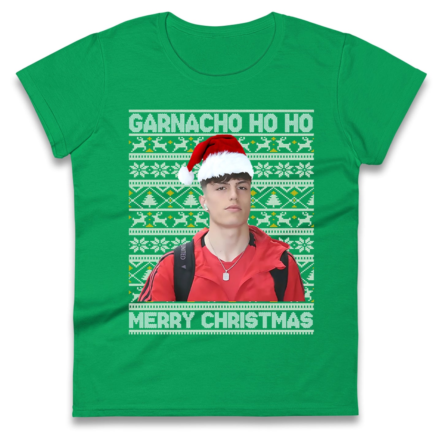 alejandro garnacho christmas womens t shirt