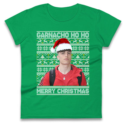 alejandro garnacho christmas womens t shirt