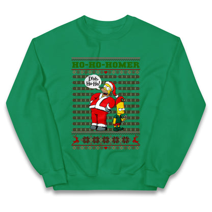 Simpsons Christmas Jumper
