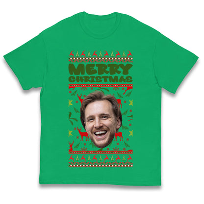 Personalise Merry Christmas T Shirt
