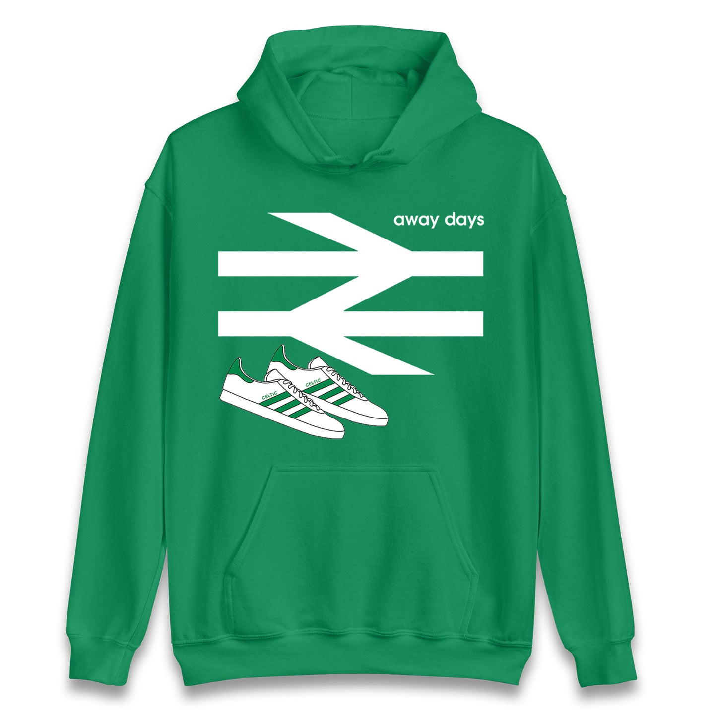 Away Days Celtic Football Club Supporter Unisex Hoodie