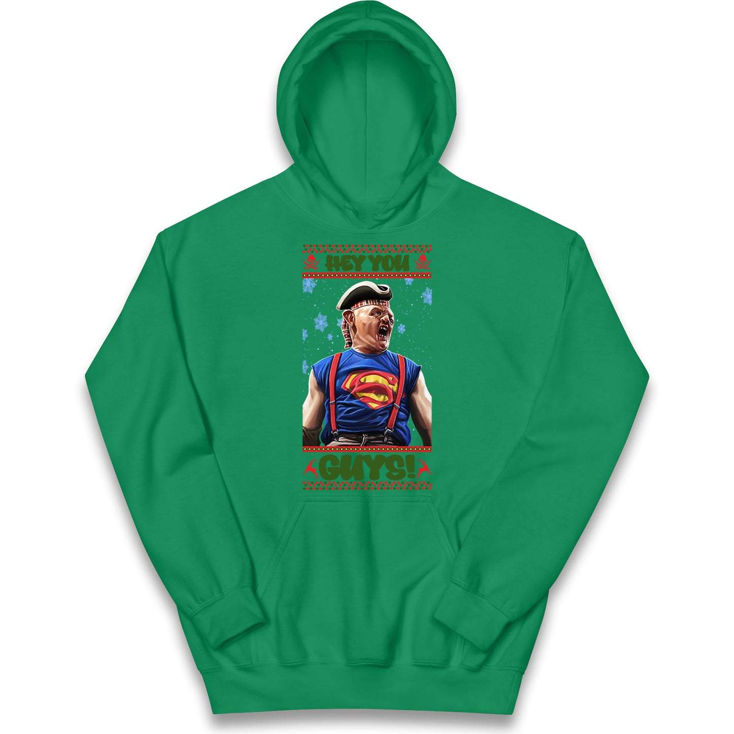 Christmas John Matuszak Sloth The Goonies Kids Hoodie