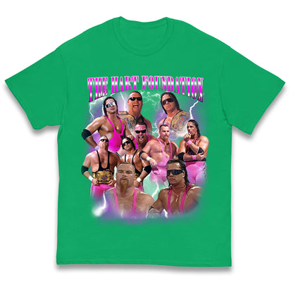 The Hart Foundation Bootleg Kids T Shirt