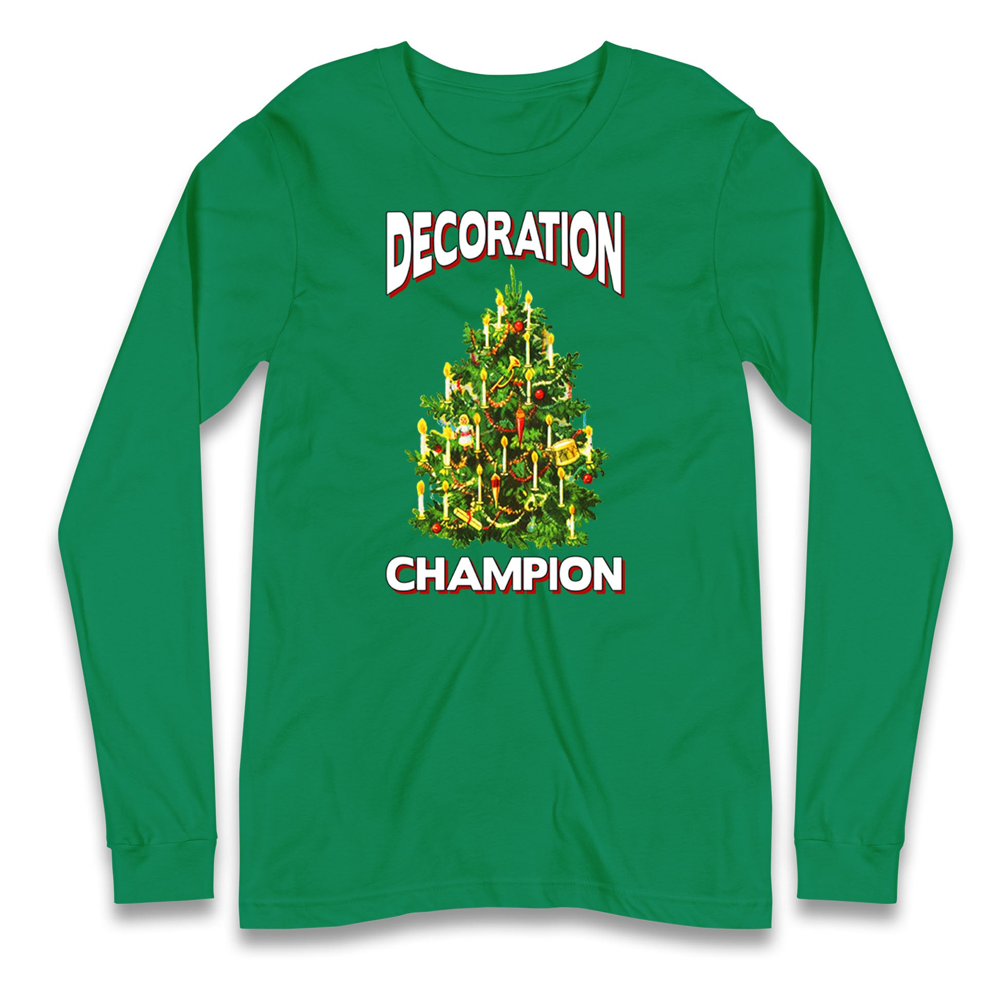 christmas tree long sleeve t shirt