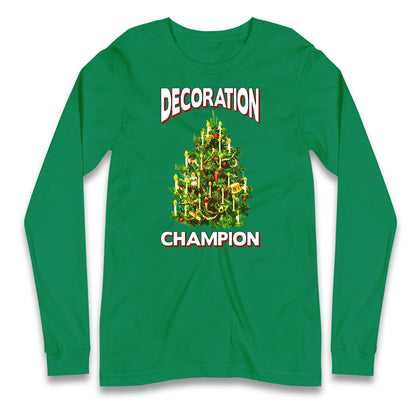 christmas tree long sleeve t shirt