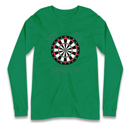 dartboard christmas long sleeve t shirt