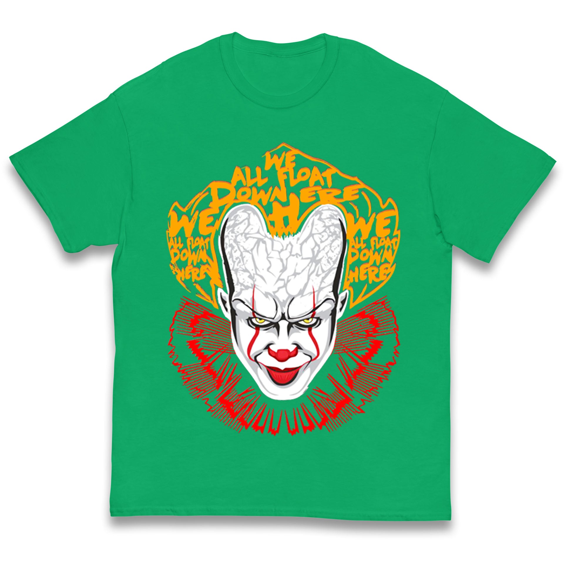 Pennywise Scary Clown Halloween T Shirt
