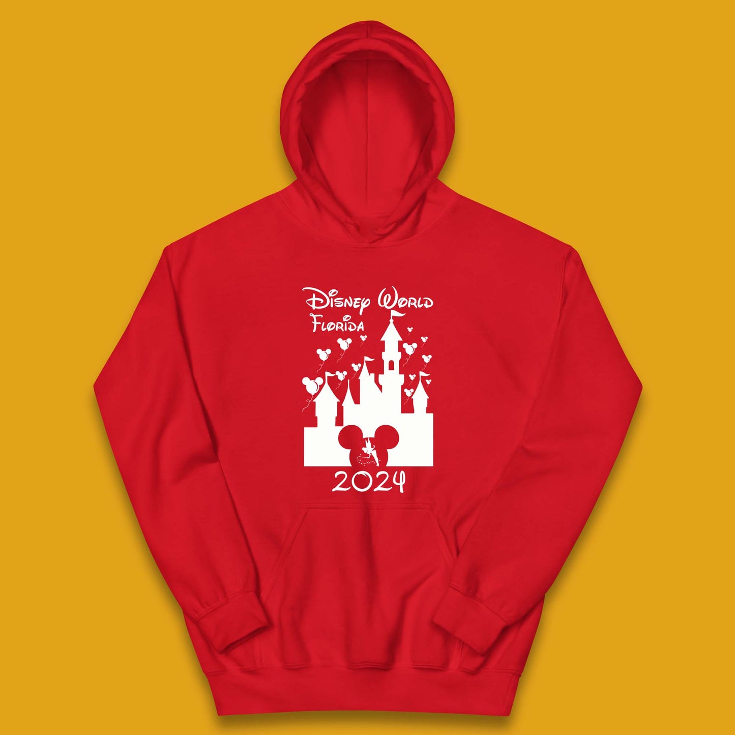 Disney World Florida 2024 Kids Hoodie