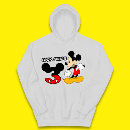 Personalised Disney Mickey Mouse Minnie Mouse Cartoon Your Birthday Year Disneyland Birthday Theme Party Kids Hoodie