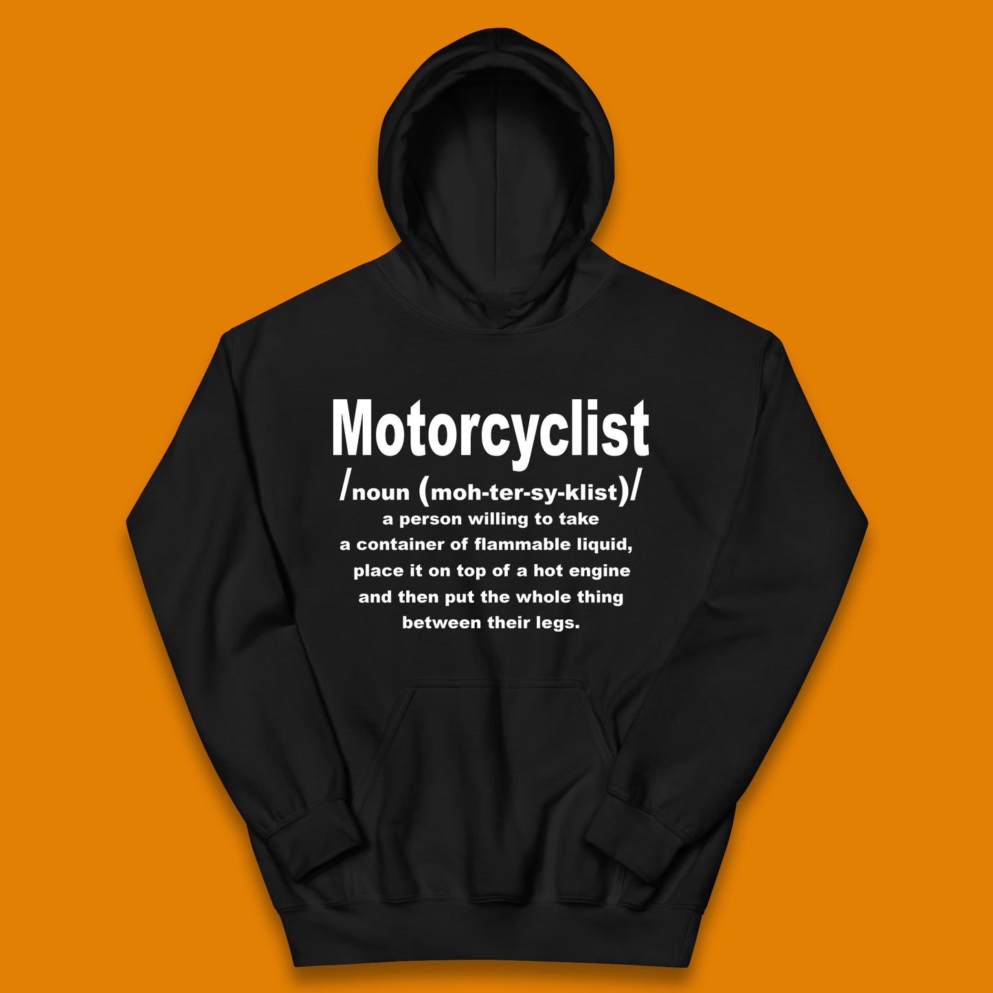 Kids Motorbike Hoodie