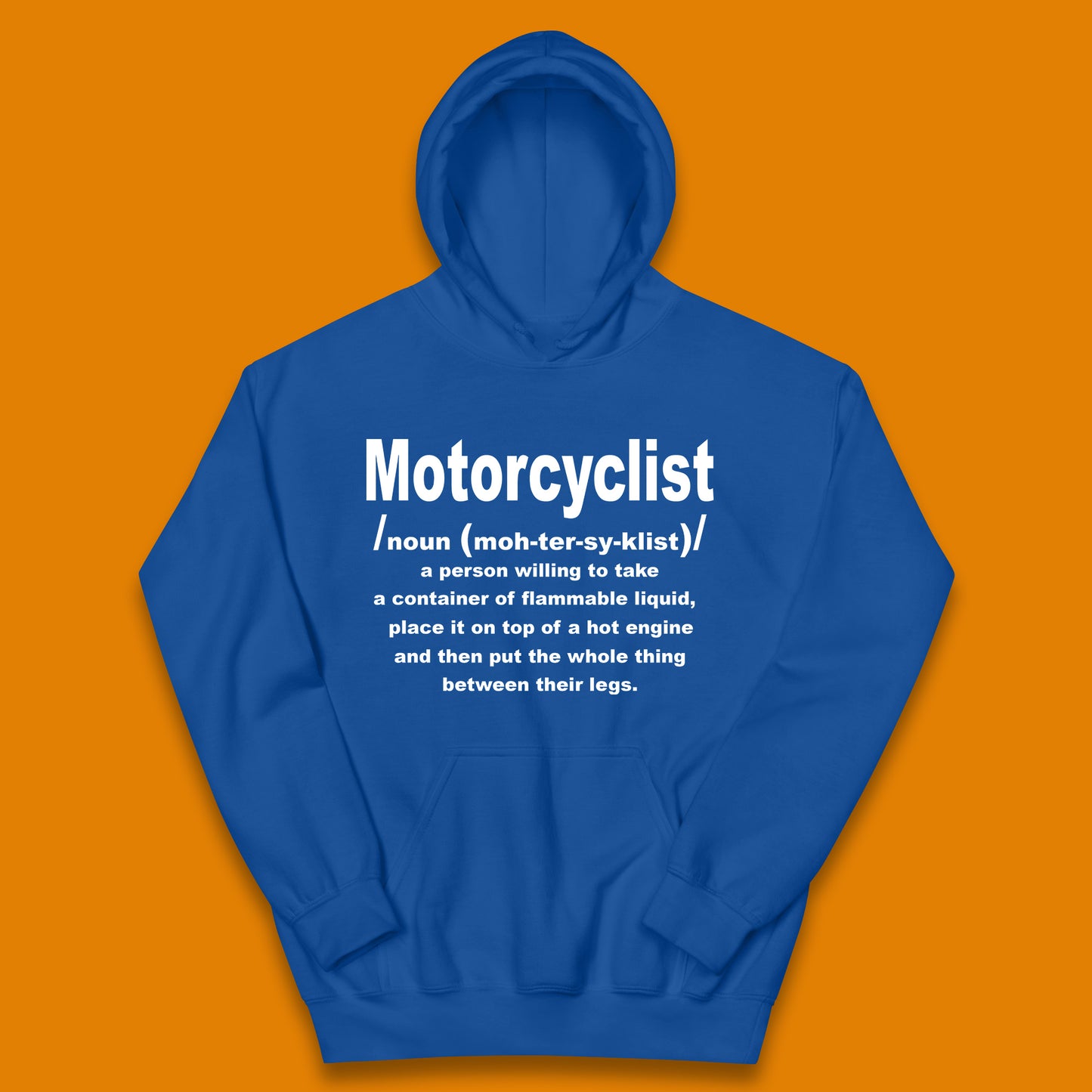 Kids Motorbike Hoodie