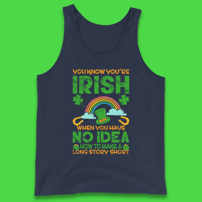 You Know You're Irish Tank Top