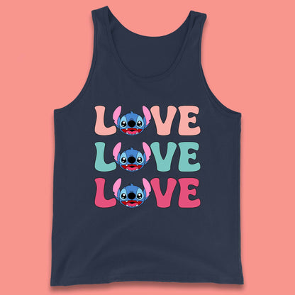 Stitch Love Valentines Tank Top