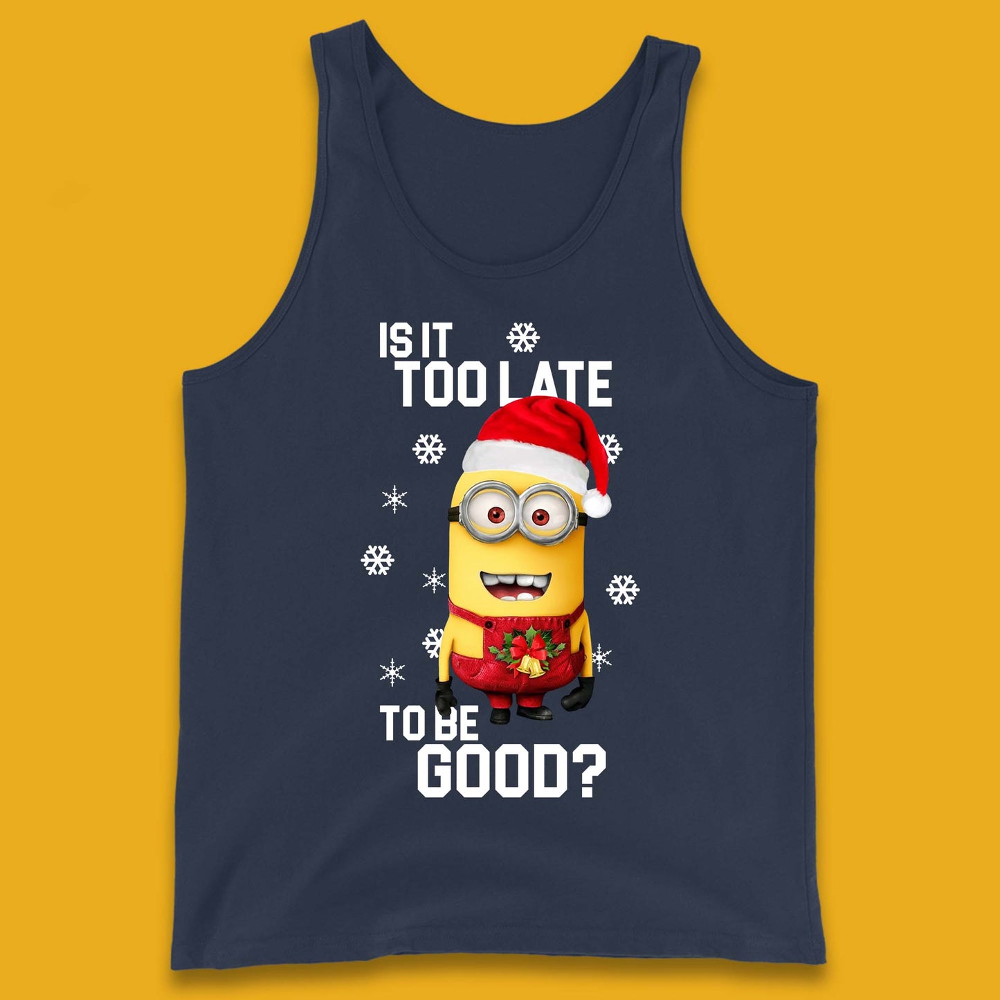 Minion Christmas Tank Top