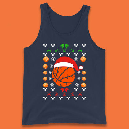 Basketball Christmas Tank Top