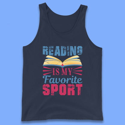 Reading Is My Favorite Sport Tank Top