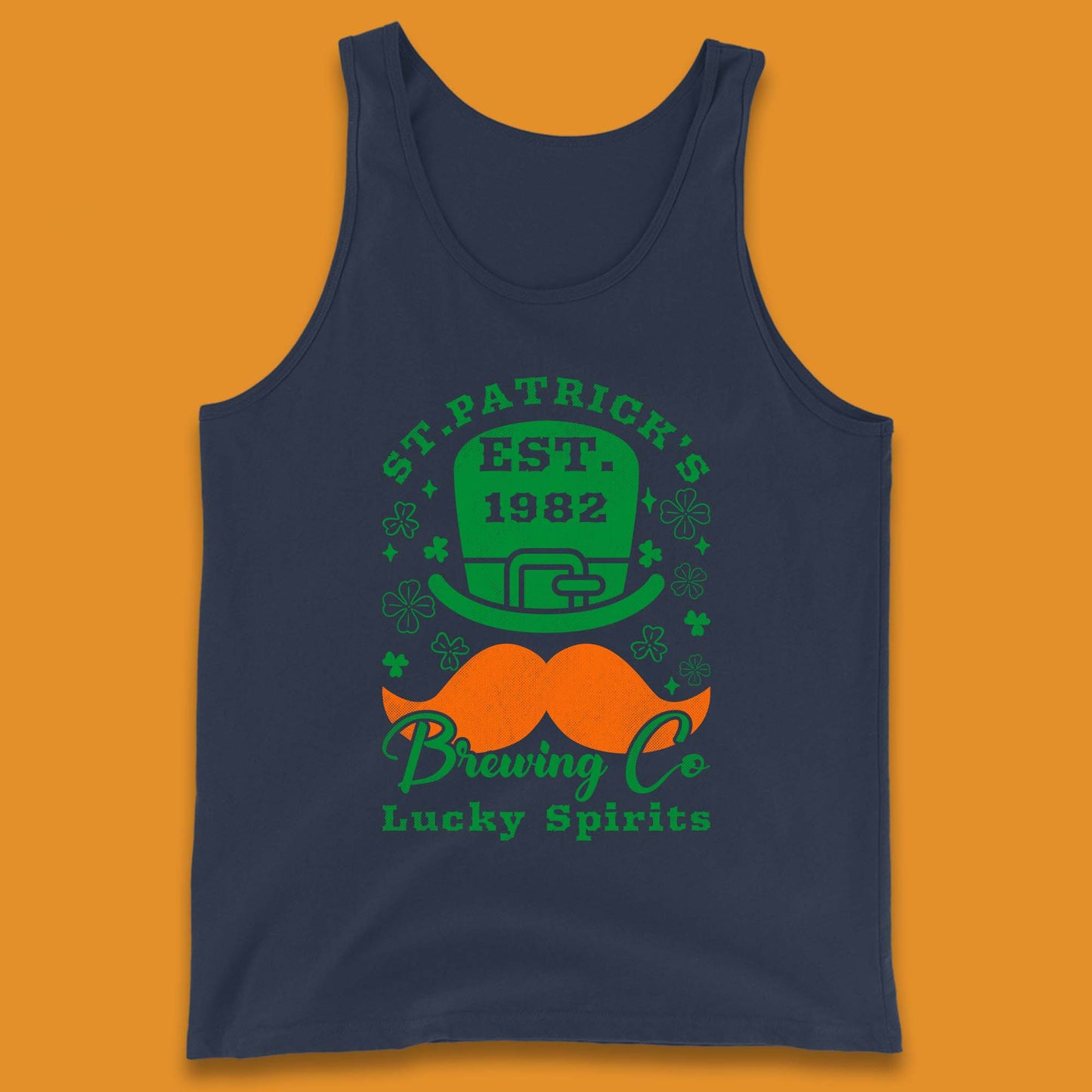 St. Patrick's EST 1982 Brewing Co Tank Top