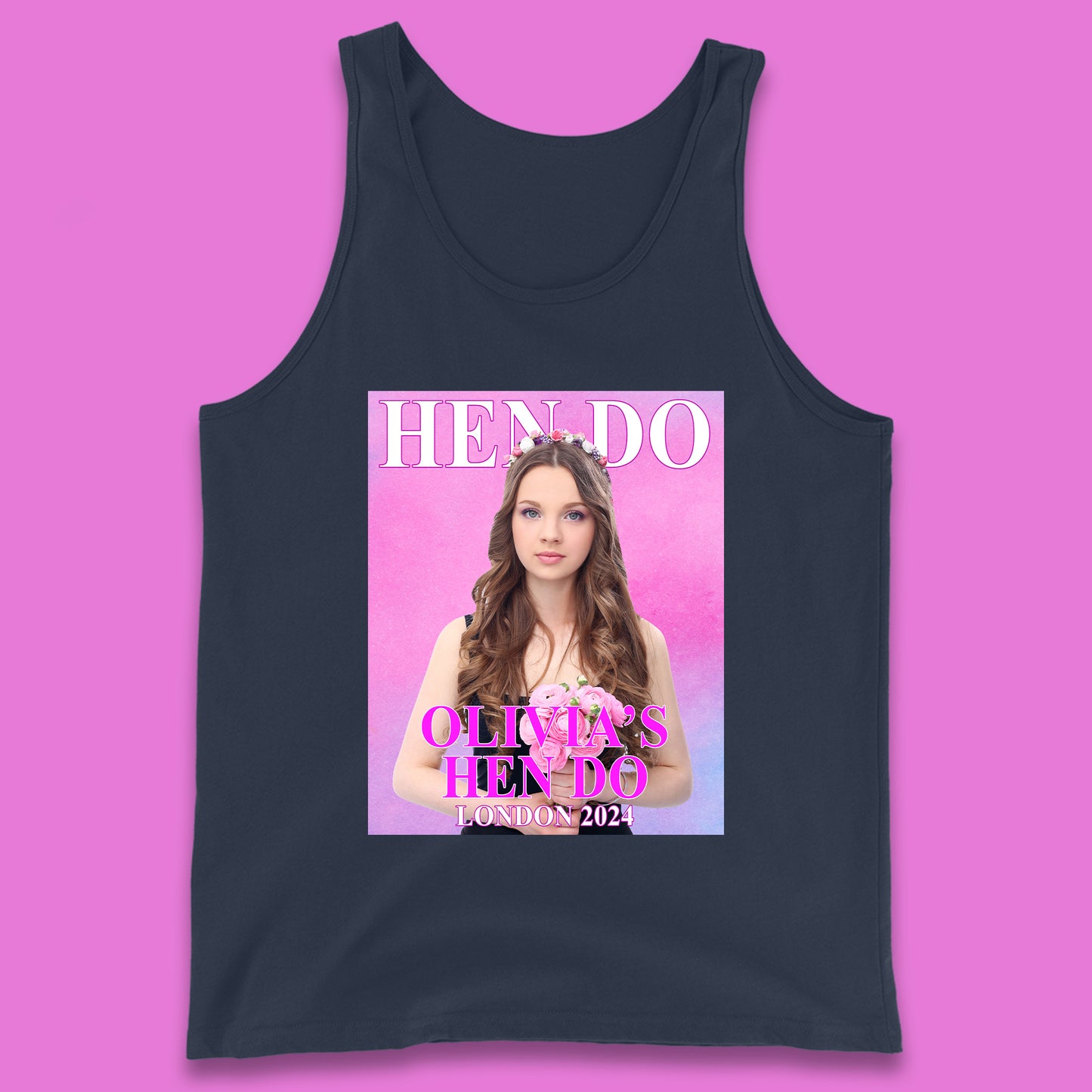 Custom Hen Party Tank Top 