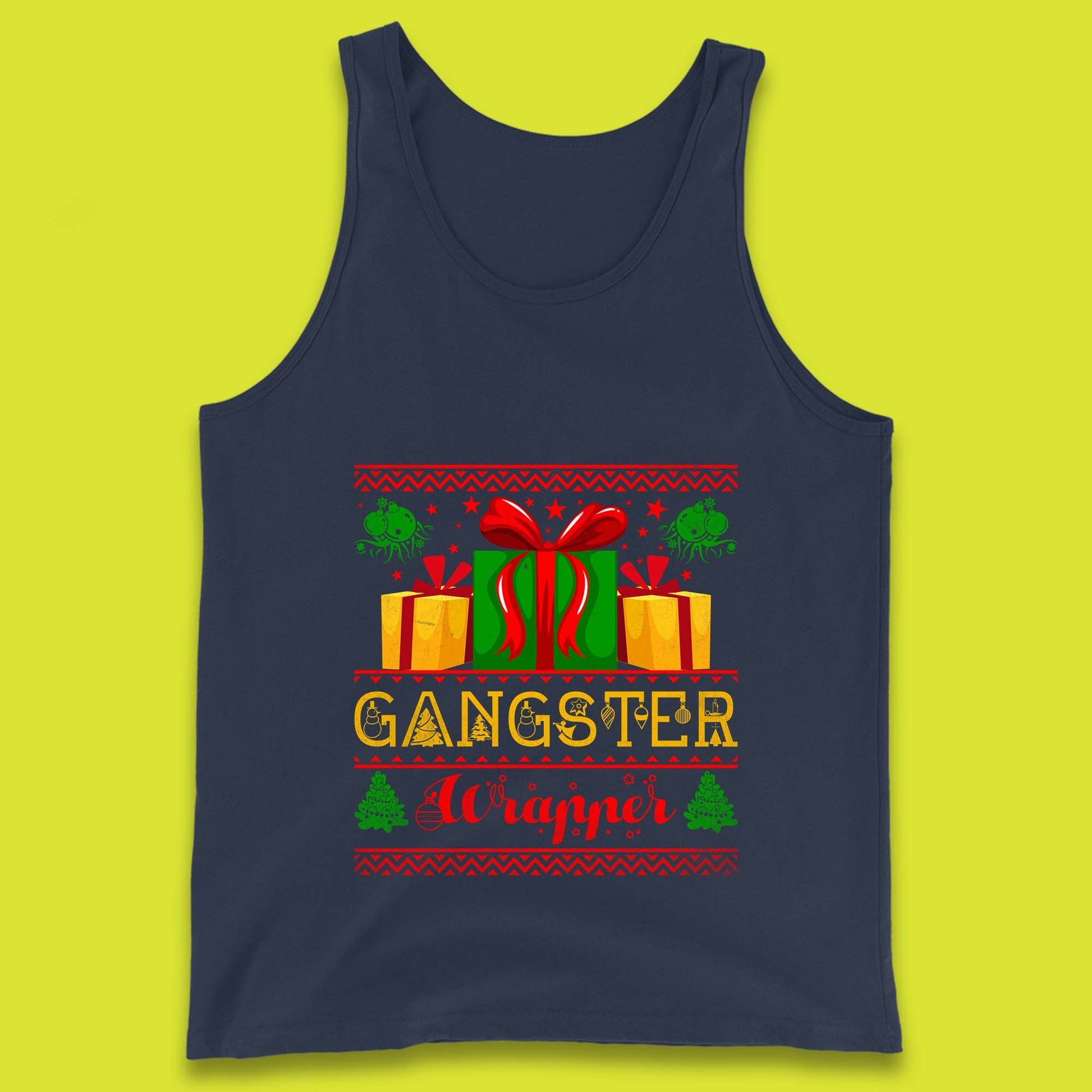 gangster wrapper tank top