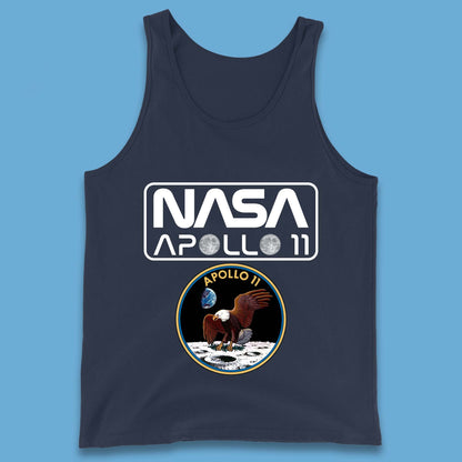 Nasa Apollo 11 First Lunar Landing Moon Rocket Astronomy Tank Top