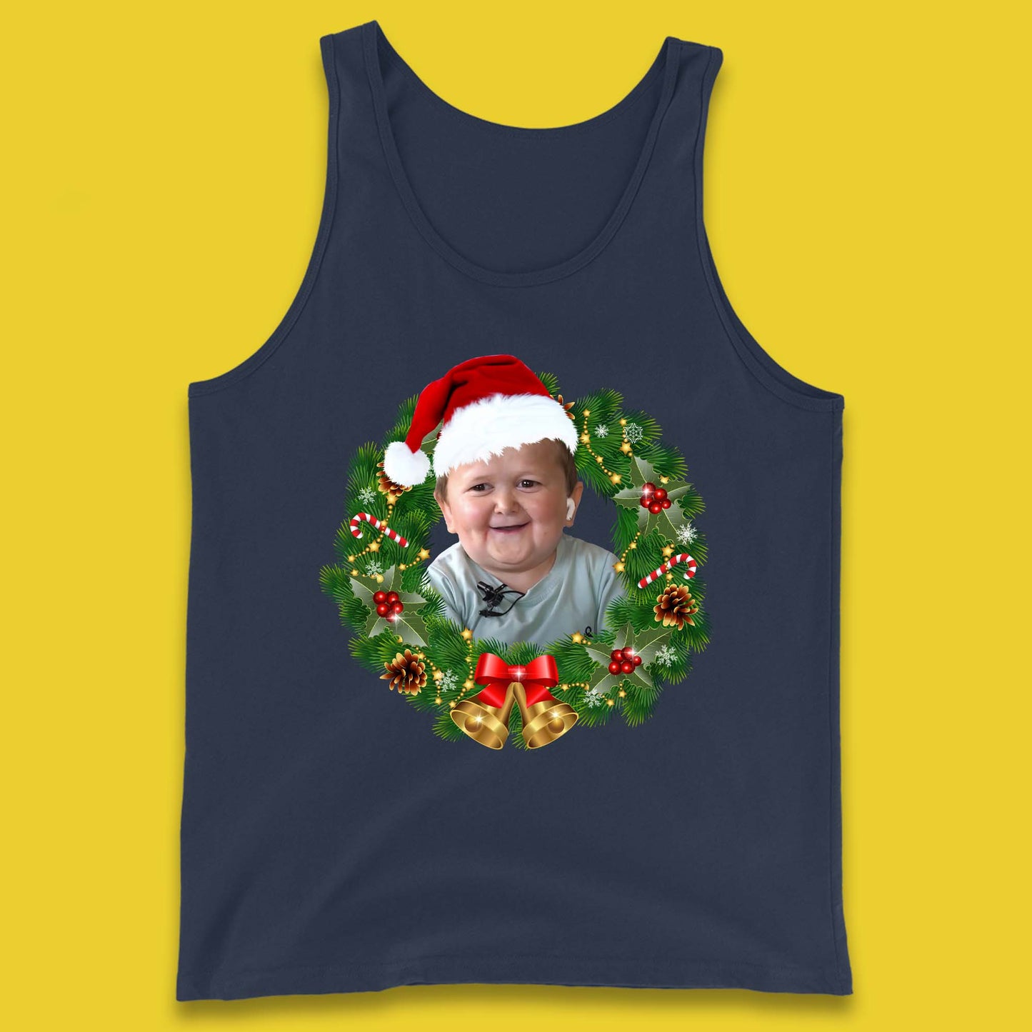 Santa Hasbulla Christmas Tank Top