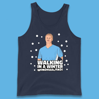 Walking In A Winter Wondhalland Christmas Tank Top