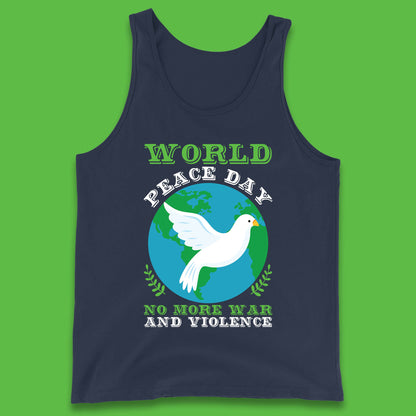 World Peace Day No More War And Violence Human Rights Stop War Tank Top