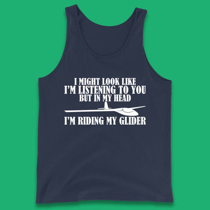 In My Head I'm Riding My Glider Tank Top