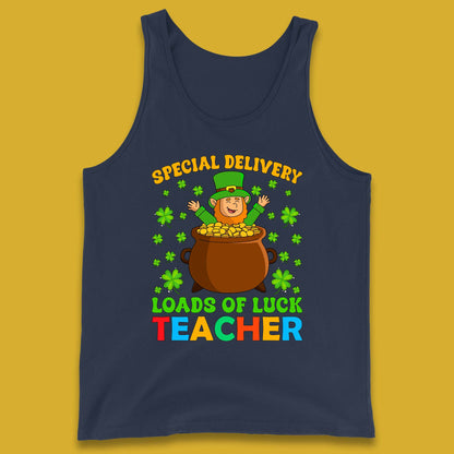 Special Delivery Loads Of Luck Teacher Tank Top