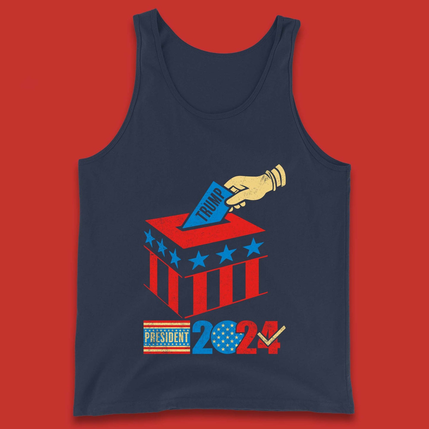 Trump President 2024 Donald Trump Campaign Vote For Trump Take America Back Tank Top