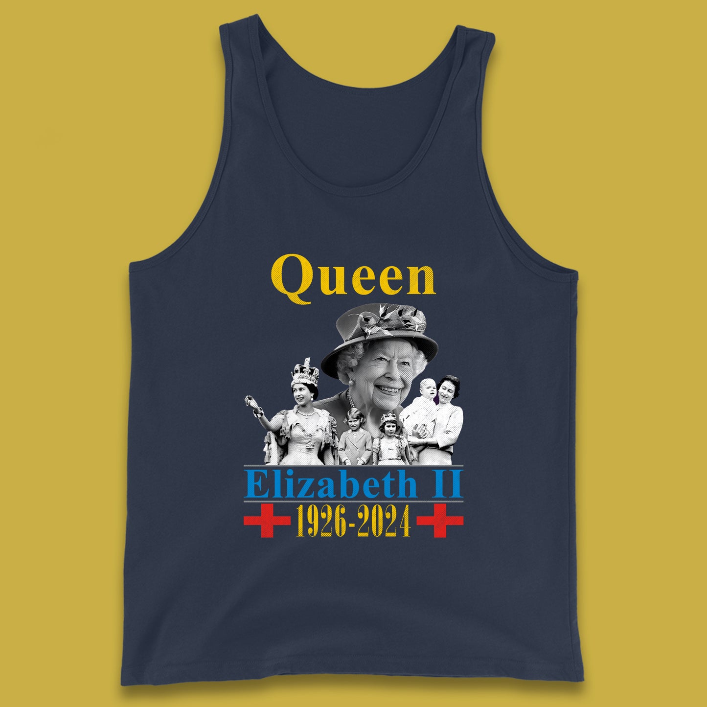 Queen Elizabeth II Tank Top